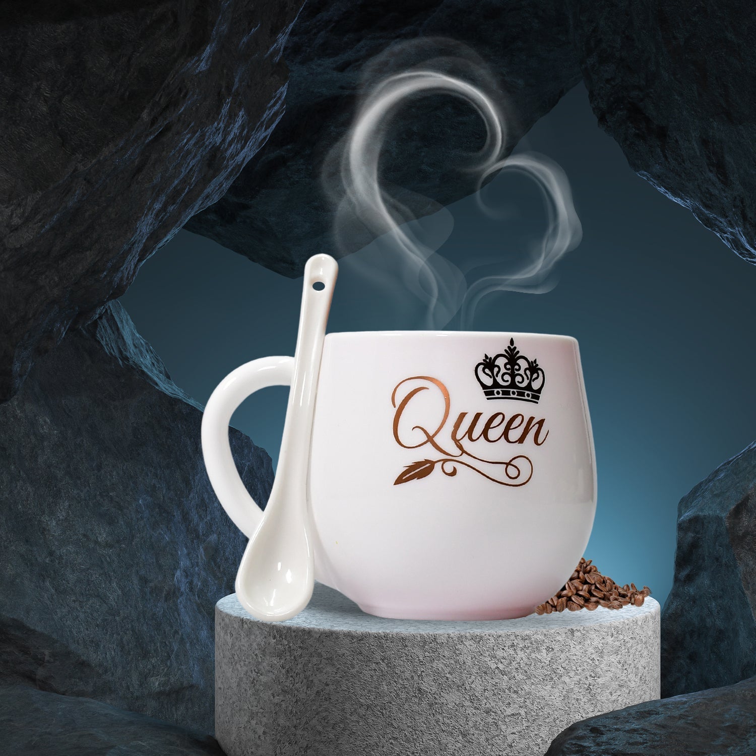 4975 Multi design coffee Mug With Spoon and box packing. Ceramic Mugs to Gift your Best Friend Tea Mugs Coffee Mugs Microwave Safe. DeoDap 4975 Multi design coffee Mug With Spoon and box packing. Ceramic Mugs to Gift your Best Friend Tea Mugs Coffee Mugs Microwave Safe. DeoDap